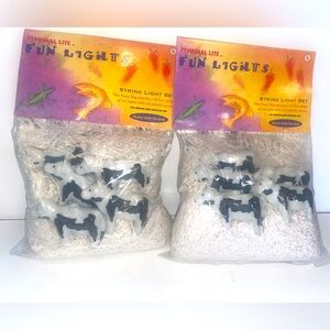 Vintage Herd O’Herefords String Light Set 2 NIB